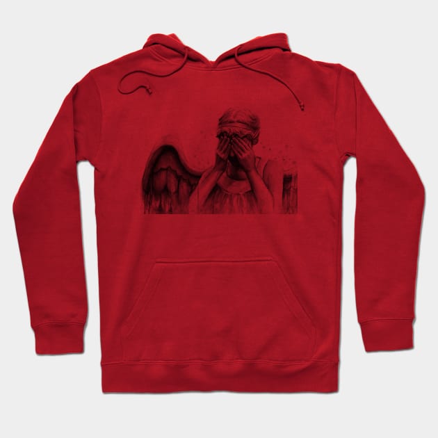 Don't Blink Hoodie by Olechka